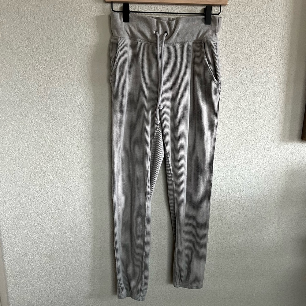 Abercrombie and fitch waffle neutral lounge pant size small
